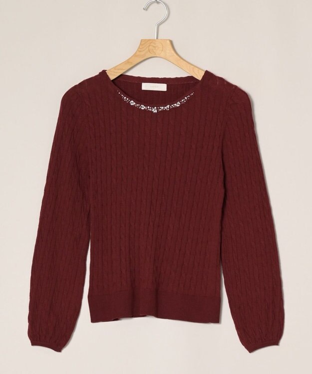 ONWARD Reuse Park 【any SiS】ニット秋冬 レッド