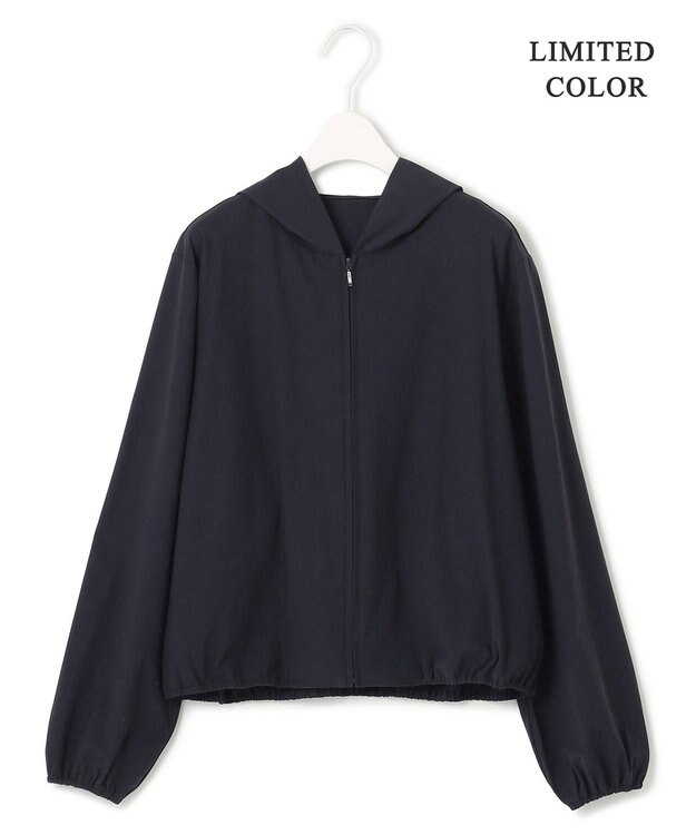 ICB 【接触冷感・UVカット・速乾・洗える】マットスキューバ パーカー ネイビー系［WEB限定］