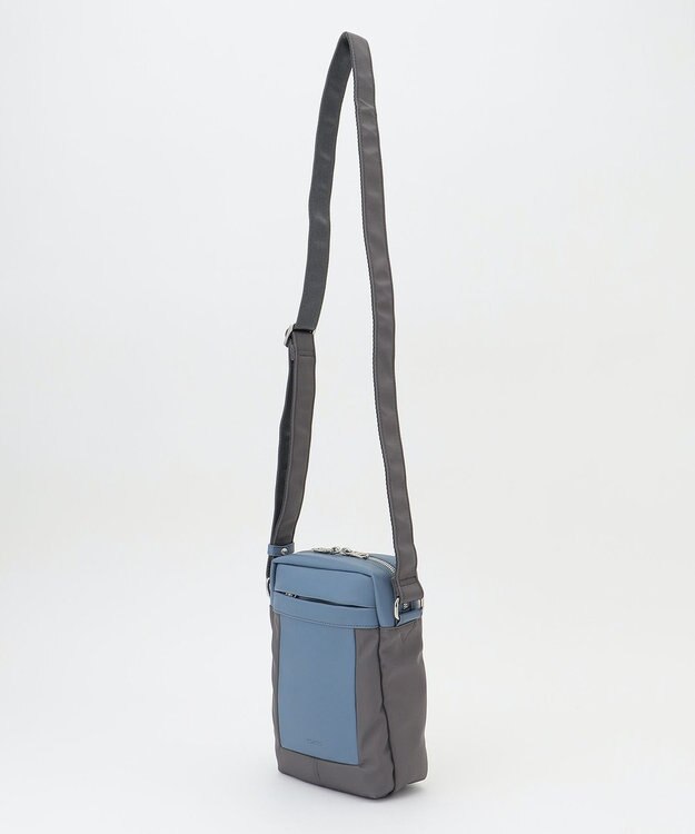 Y'SACCS ブロックモチーフポシェット ブルー【web限定カラー】