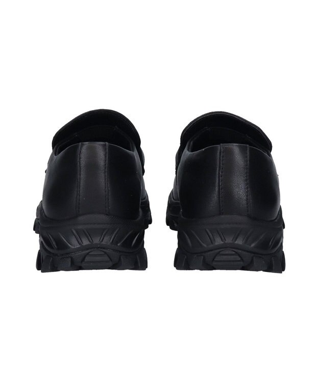 Bridget Birkin 【VINCULUM】防滑メタルチェーンローファー ブラック