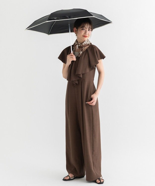 earth music&ecology earth×Wpc.コンパクト日傘 Black