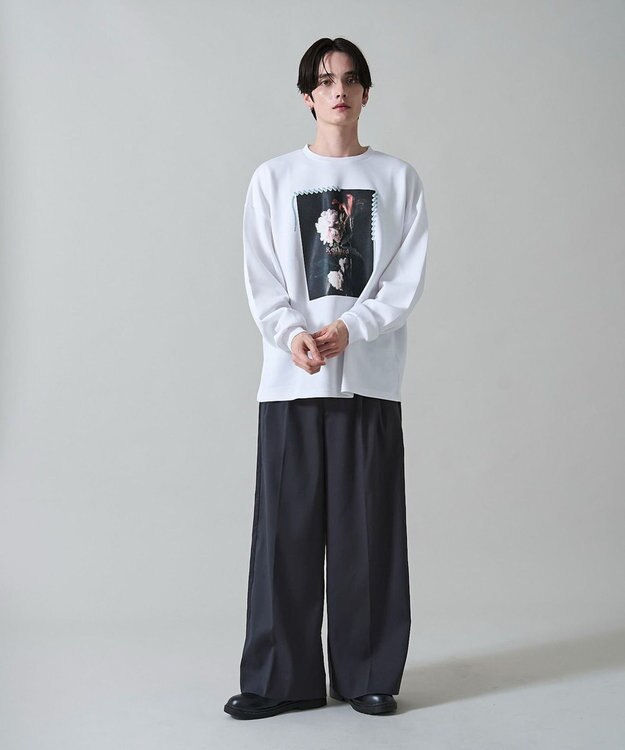 WEGO シートプリントプルオーバー ホワイトその他