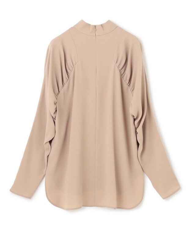 BEIGE， 【洗える】FLEUR / ギャザーブラウス Beige