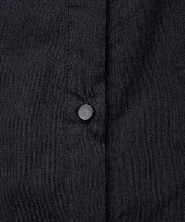 CRAFT STANDARD BOUTIQUE インド綿フレンチスリーブワンピース Black