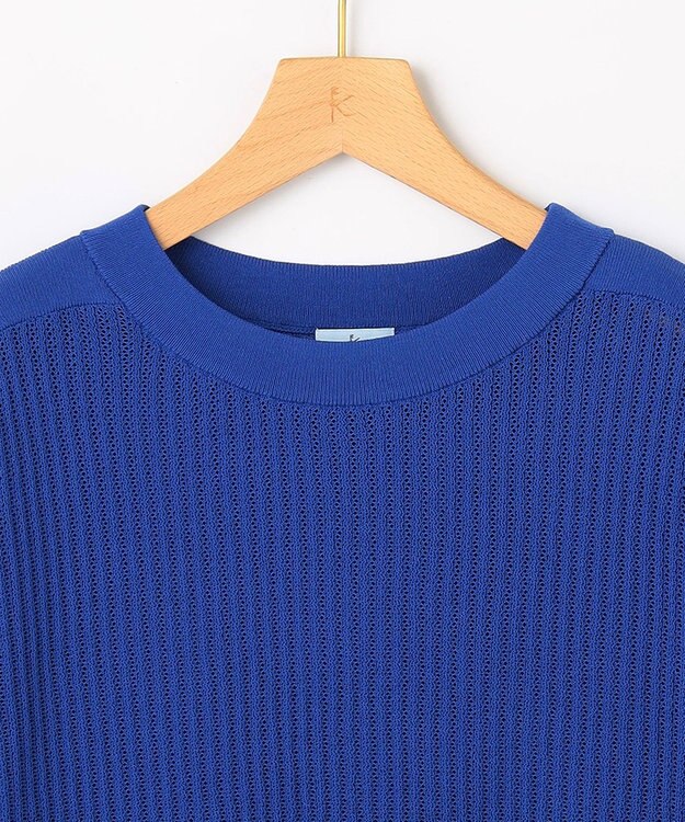 組曲 【先行予約】レーシーニット プルオーバー ブルー系