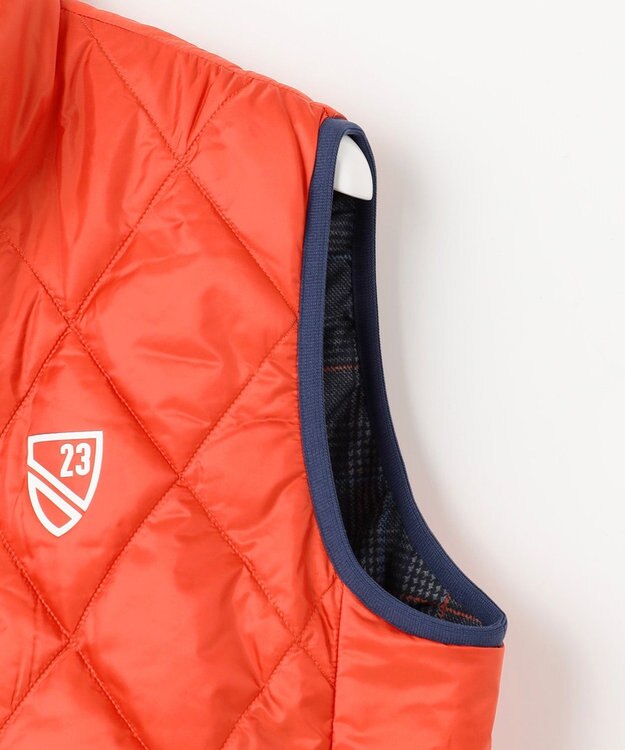 23区GOLF 【MEN】【ストレッチ/撥水】マルチウェイ ブルゾン＆リバーシブルベスト キャメル系