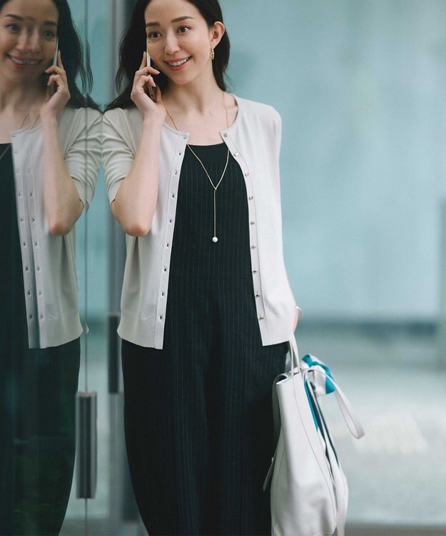 23区 【CLASSY.6月号掲載/Oggi4月号掲載】レザートートバッグ グレージュ