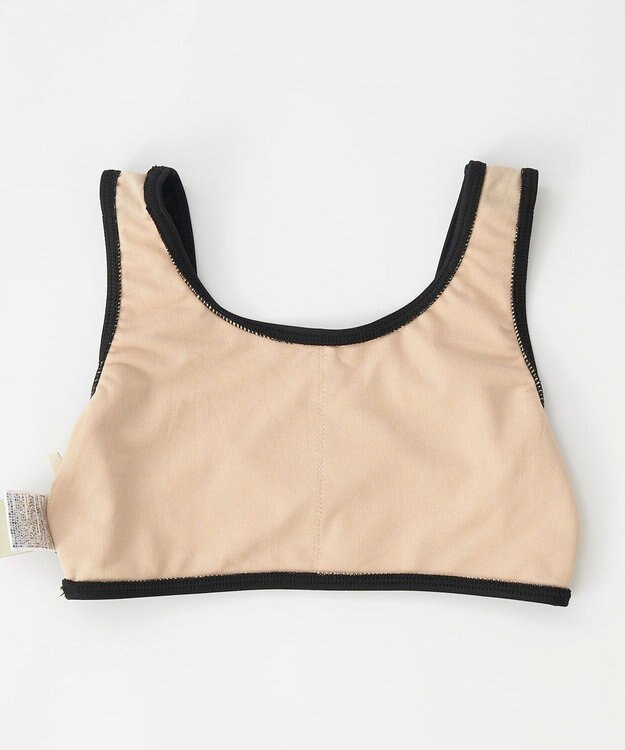 OP／FILA 【Ocean Pacific】Ｔシャツ付きセパレート水着3点セット ブラック