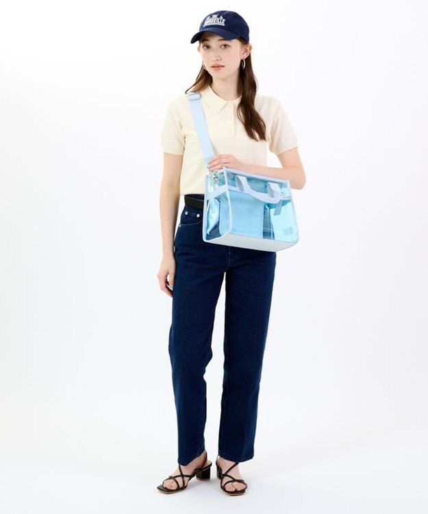 LeSportsac CLEAR MEDIUM TH TOTE/クリアスカイブルー クリアスカイブルー