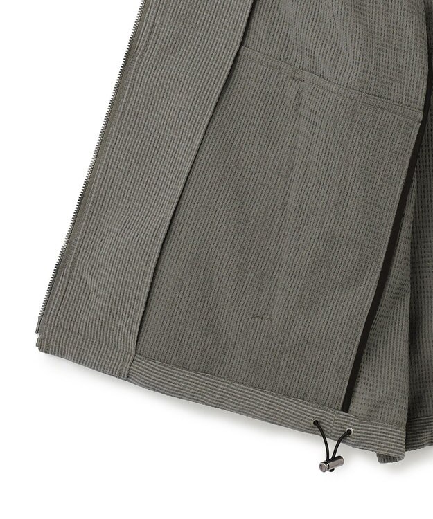 JOSEPH HOMME ＜新色追加＞新素材【通気性/ストレッチ】トリコサッカーストレッチ 　ジップアップブルゾン 【追加カラー】グレー系