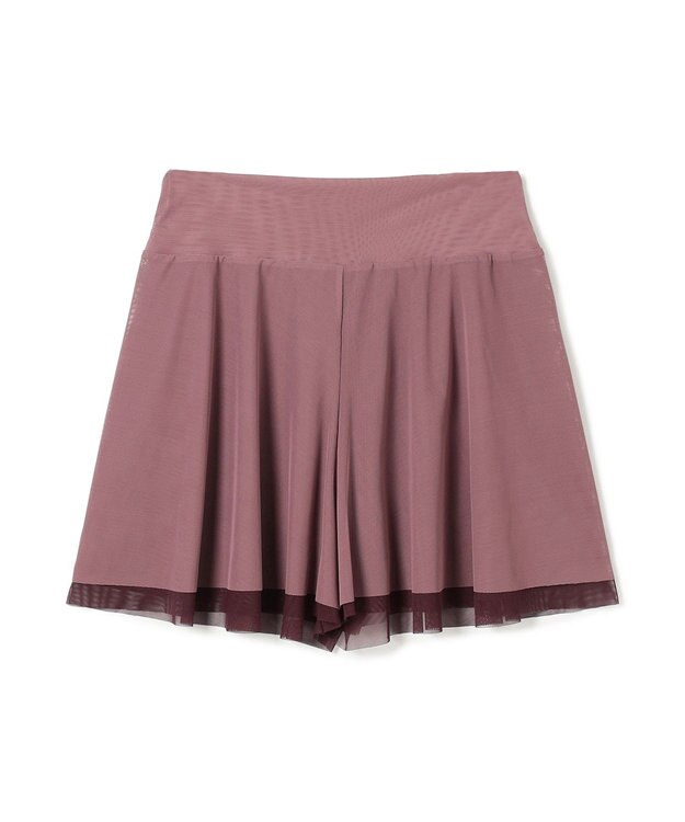 Chacott リバーシブルキュロットスカート アンティックローズ