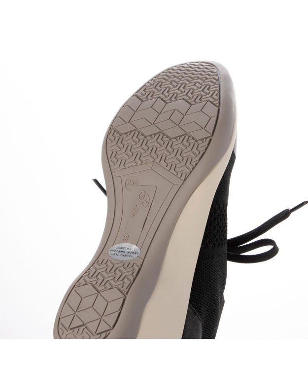 Riz raffinee <Riz raffinee>ヒールアップニットスニーカー ブラック