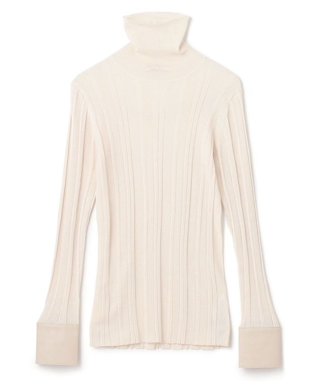 BEIGE， 【BAILA 1月号掲載】RACINE / レザーコンビニット Bone