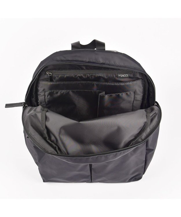 Y'SACCS ダブルホックポケットデイパック ブラック