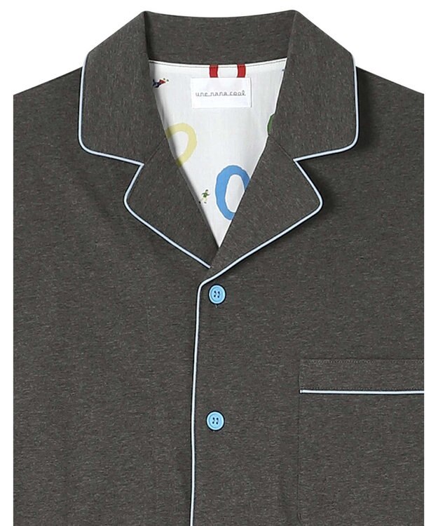 une nana cool 【綿100％】ラスティック天竺メンズパジャマ　ＭＡＤＥ　ＷＩＴＨ　ＬＩＢＥＲＴＹ　ＦＡＢＲＩＣ GB