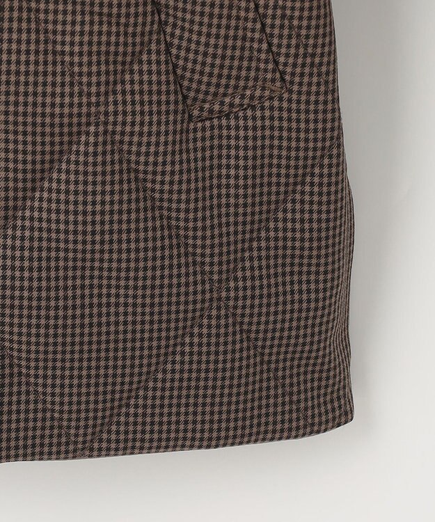 J.PRESS LADIES ピーチマルチポリリバーシブル アウター ブラウン系