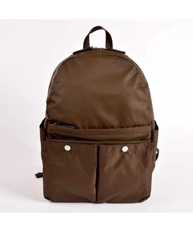 Y'SACCS ダブルホックポケットデイパック チョコ