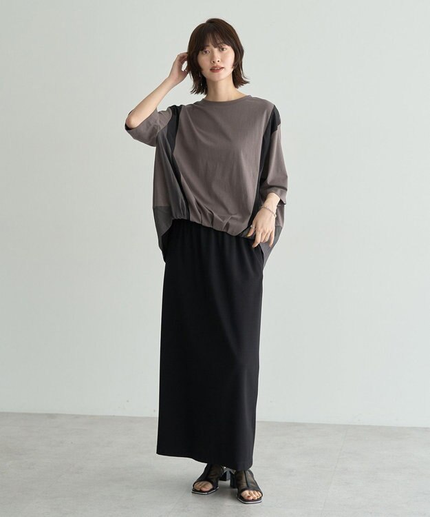 YECCA VECCA 素材MIXカットプルオーバー White