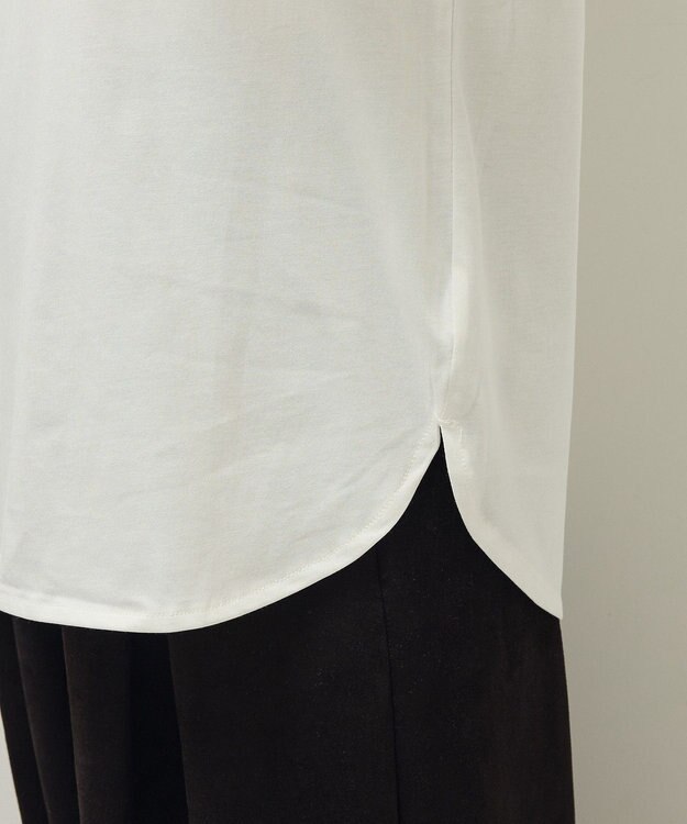 Green Parks 裾ラウンドホワイトインナー Off White