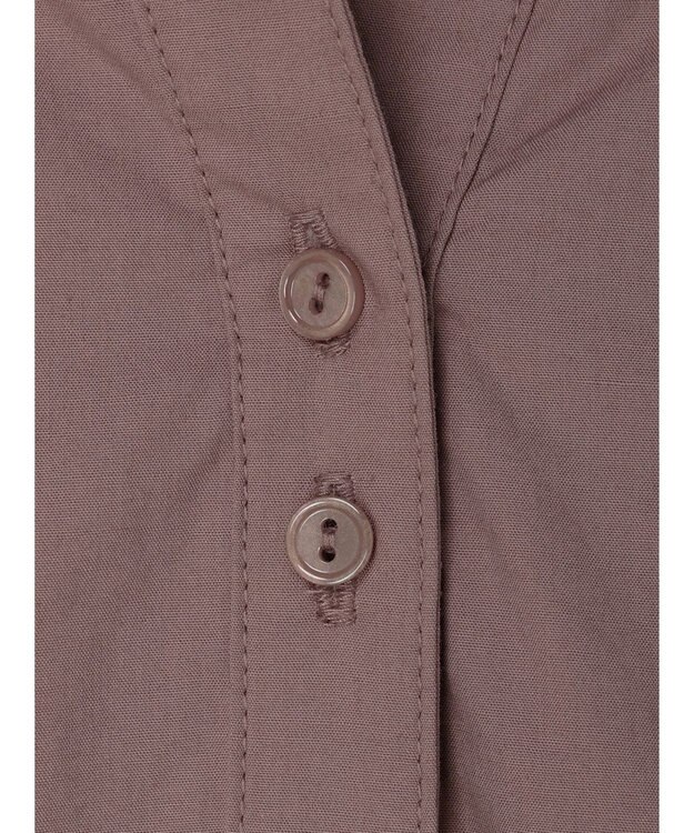 CRAFT STANDARD BOUTIQUE 袖レース使いワンピース Mocha