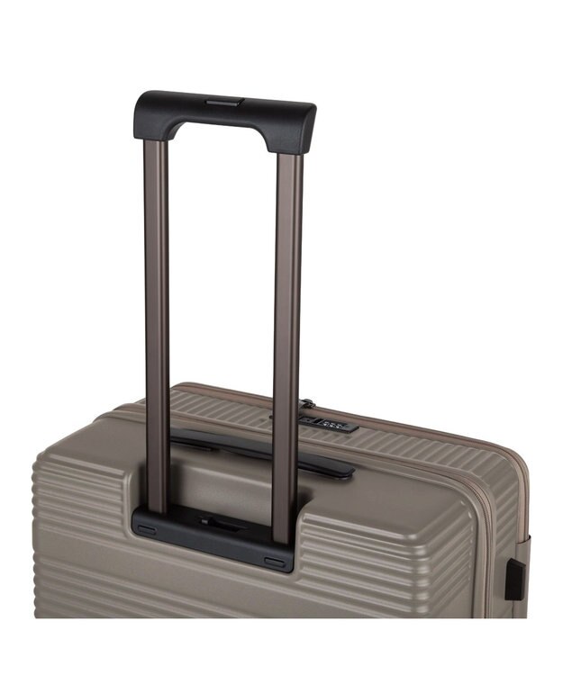 ACE BAGS & LUGGAGE ace. サルートン フロントオープンスーツケース Lサイズ 85～96L 05364 グレージュ