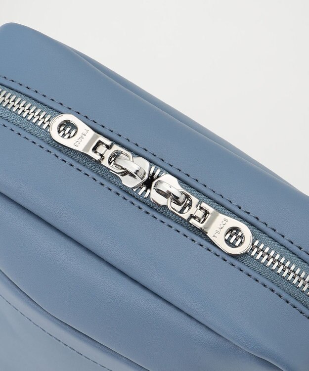 Y'SACCS ブロックモチーフポシェット ブルー【web限定カラー】