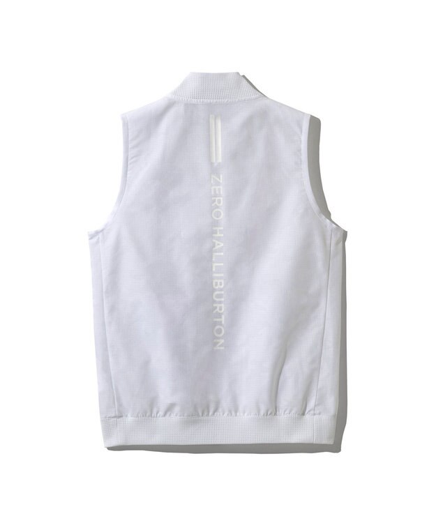 ZERO HALLIBURTON クールドッツカモフラベスト 82841 W4S8b レディースゴルフ ホワイト
