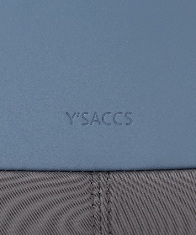Y'SACCS ブロックモチーフポシェット ブルー【web限定カラー】