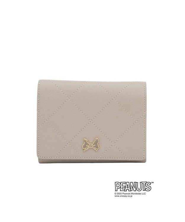 CLATHAS CLATHAS×PEANUTS 二つ折り財布 ライトグレー