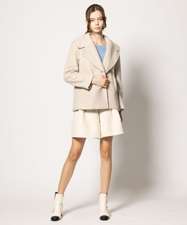 TOCCA 【消臭・洗える】PANTS OF CHARLOTTE キュロットパンツ ベージュ系