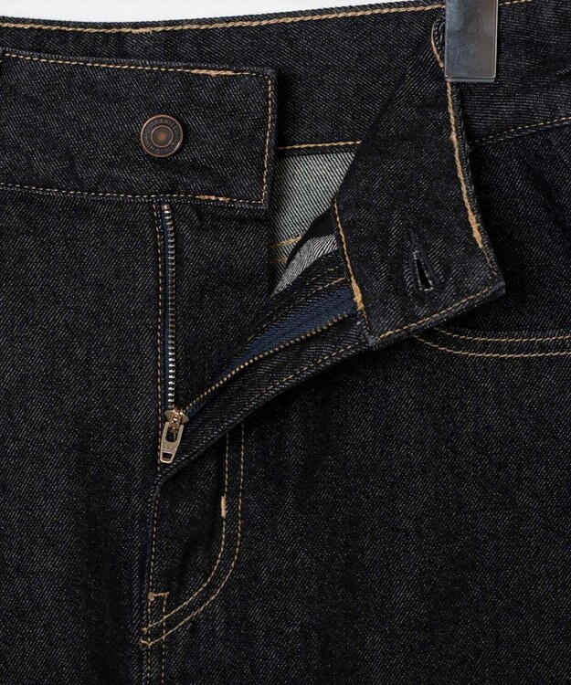 WEGO 台形デニムミニスカート ブラック