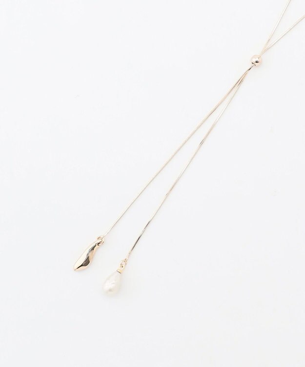 ICB チェーンラップネックレス ゴールド系