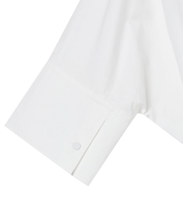 JOSEPH 【洗える】ポプリン　オーバーサイズシャツ White