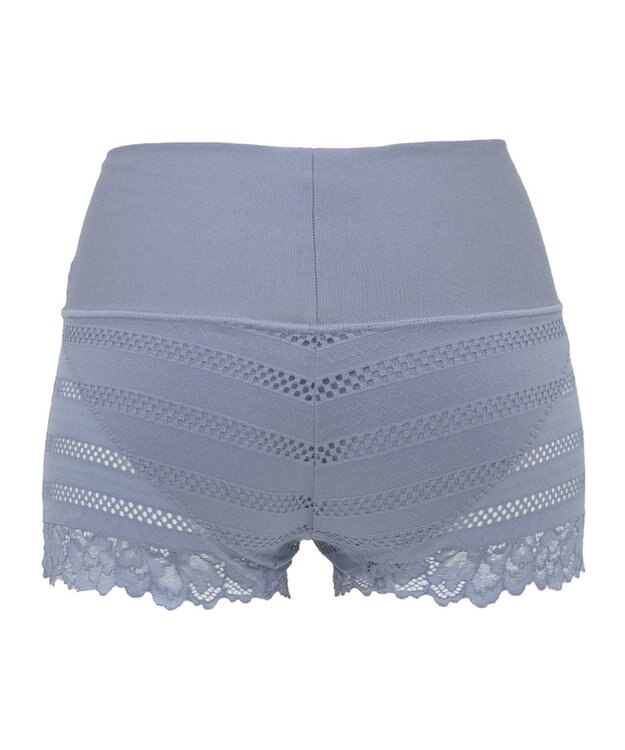 BRADELIS New York 【BRADELIS Me】 オールインワンスタイルショーツ ブラデリス 綿混ショーツ ダスクブルー