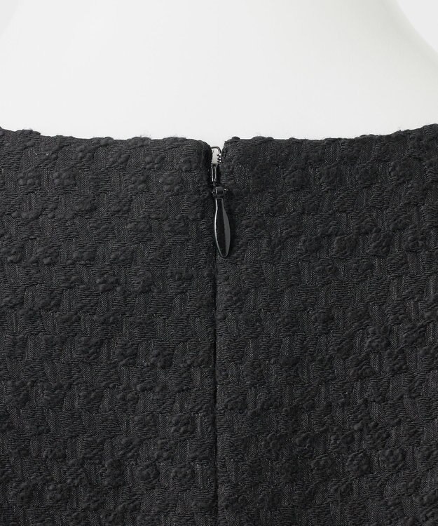 23区 【R(アール)】ジャカード ワンピース ブラック系