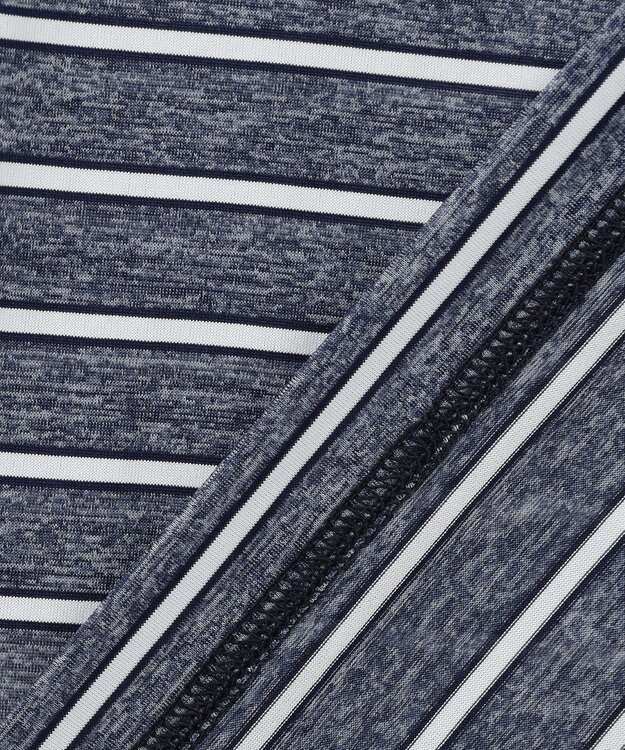 JOSEPH ABBOUD MOUNTAIN クールスキンボーダー Ｔシャツ ネイビー系2