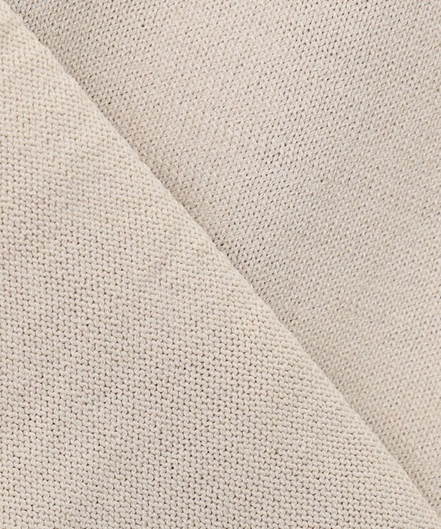 ANY 【接触冷感/UVケア/アンチピリング】クールタッチスキッパーニット サンドベージュ