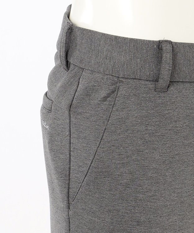 23区GOLF 【MEN】【23Fondation/WEB&一部店舗限定】【ストレッチ】エアダンボール JERSEYパンツ グレー系