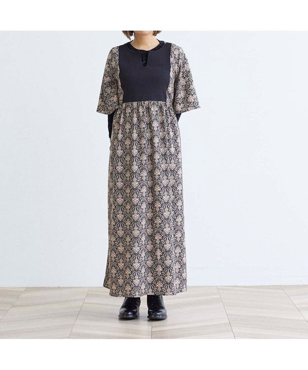 ing <ing>【WEB限定】レザーレースアップショートブーツ ブラック