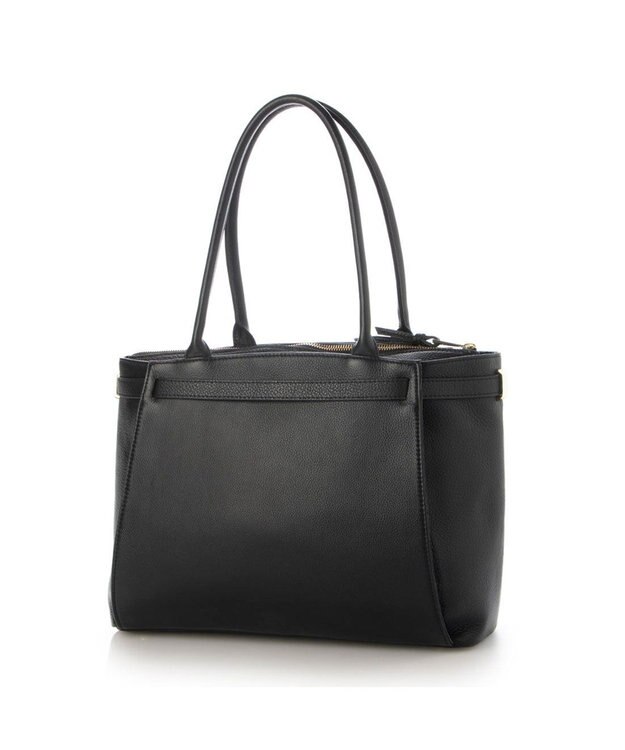 UNBILLION 【テレビ ドラマ着用アイテム】ペルケ perche / WEB限定牛革ソフトA4ベルトトート ブラック