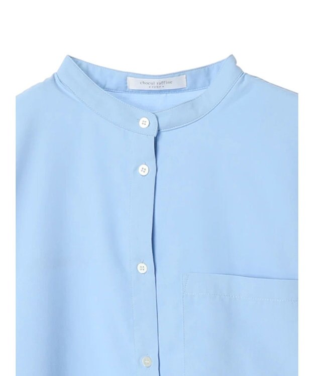 Green Parks いろいろ機能　ドルマンシャツ Sax