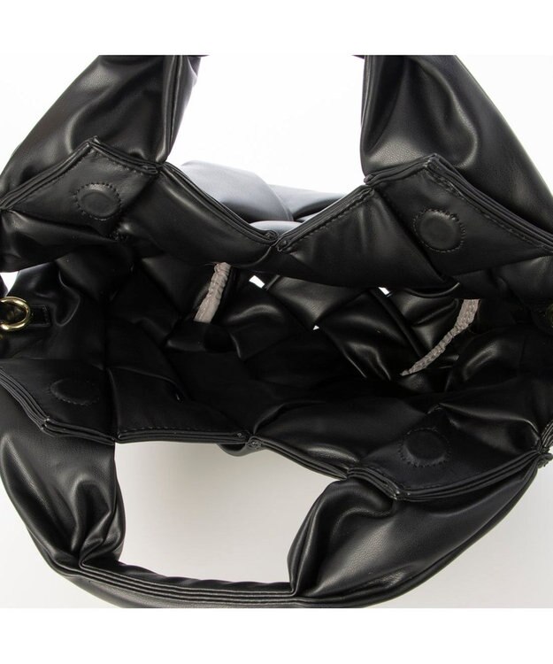 UNBILLION カシュカシュ cachecache / ボンディングメッシュ2wayトートバッグ ブラック