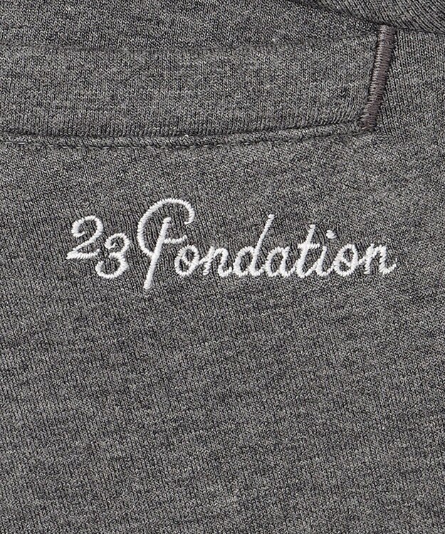 23区GOLF 【MEN】【23Fondation/WEB&一部店舗限定】【ストレッチ】エアダンボール JERSEYパンツ グレー系