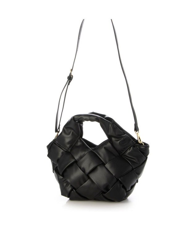 UNBILLION カシュカシュ cachecache / ボンディングメッシュ2wayトートバッグ ブラック