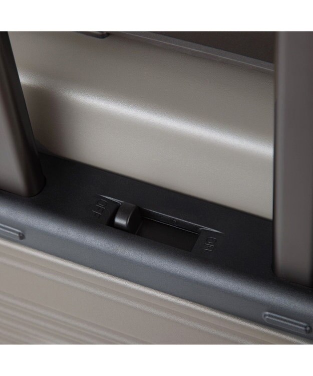 ACE BAGS & LUGGAGE ace. サルートン フロントオープンスーツケース Lサイズ 85～96L 05364 グレージュ