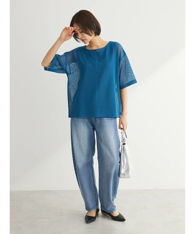 Green Parks ＳＥＴ２点　メッシュプルオーバー＋タンクトップ　 Blue Green