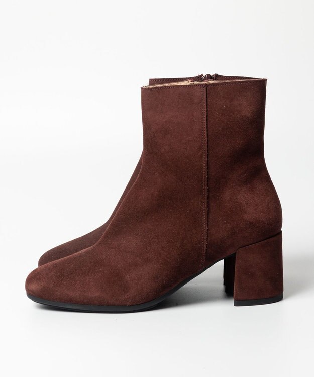 BONTRE 「BONTRE/ボントレ」スクエアトゥサイドジップブーツ/BONTRE94652 ボルドー