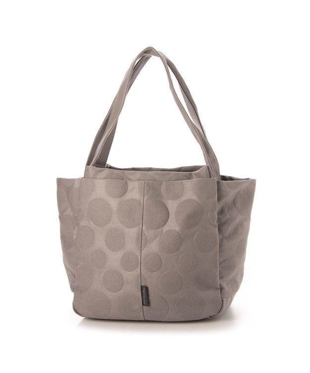 Y'SACCS 【Y’SACCS vous et】 キャンバスドットエンボストート Mサイズ グレー