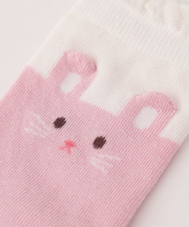 ANY KIDS 【3点セット】ソックス (ウサギポンポン) ホワイト系