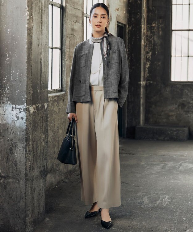 自由区 ハンドメイドサークル ネックレス ゴールド系